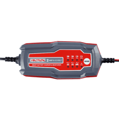 Voltflow 2Amp Smart Battery Charger & Maintainer 6-12V 6-Stage Lithium Capable