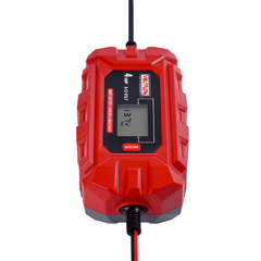 Voltflow 4Amp Smart Battery Charger & Maintainer 6-12V 10-Stage Lithium Capable - Small to Mid Size Batteries
