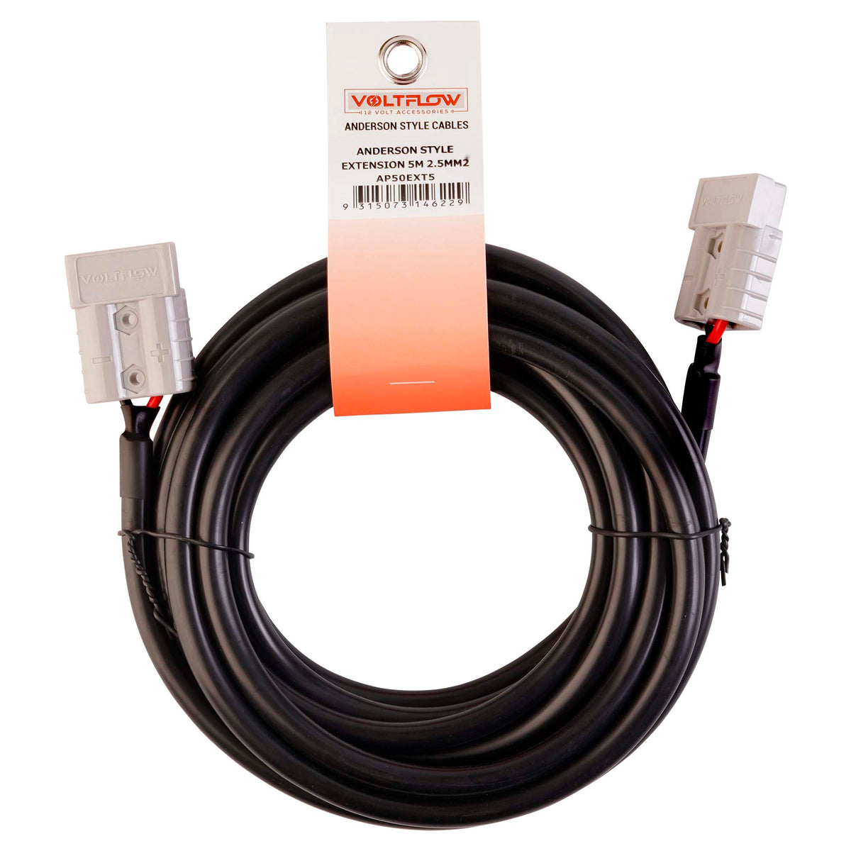 VoltFlow 12V Extension Lead with Anderson Style Plugs