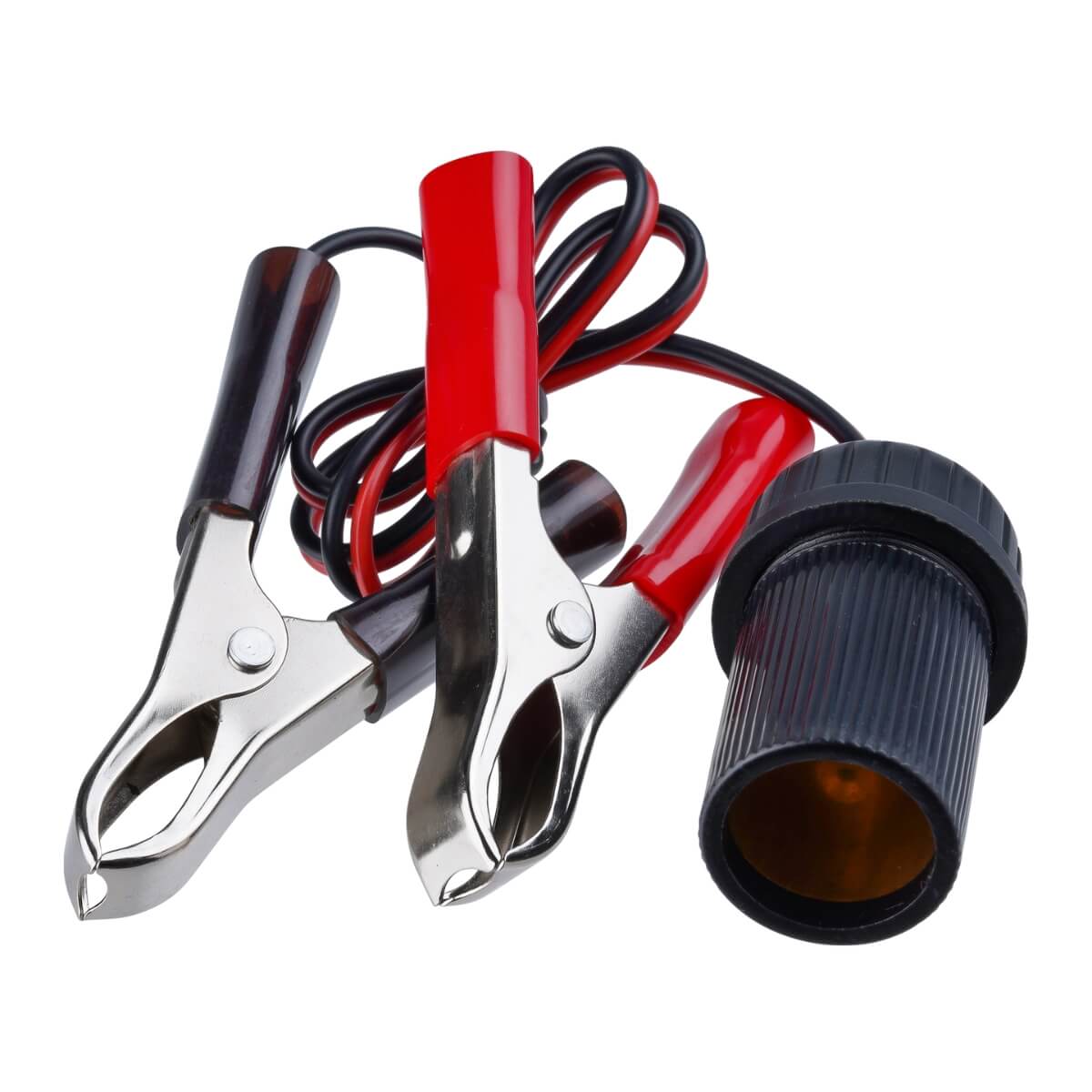 VoltFlow 12V Accessory Socket With Battery Clips