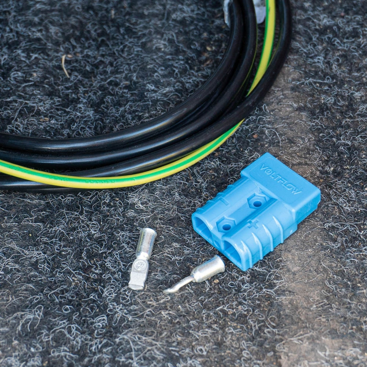 VoltFlow 12V Anderson Style Plug 50Amp - Grey, Red, Black, or Blue