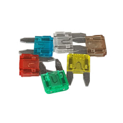 VoltFlow Car Fuses 6 Piece 7.5Amp - 30Amp Emergency Packs