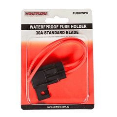 VoltFlow Inline Fuse Holders – 20A to 50A with Waterproof Option