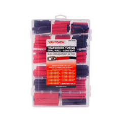 VoltFlow Dual Wall Heat Shrink Kit 254 Piece Black & Red