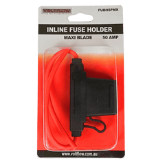 VoltFlow Inline Fuse Holders – 20A to 50A with Waterproof Option