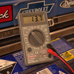 VoltFlow 6V-24V Digital Multimeter With Probe