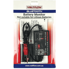 VoltFlow Bluetooth Battery Monitor Lithium or Lead