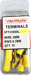 VoltFlow Ring Terminals 10 Piece