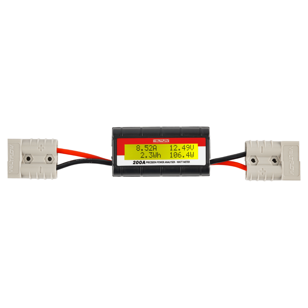 VoltFlow 200Amp Watt Meter & Power Analyser