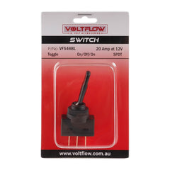VoltFlow Toggle Switch Series - 20Amp at 12V