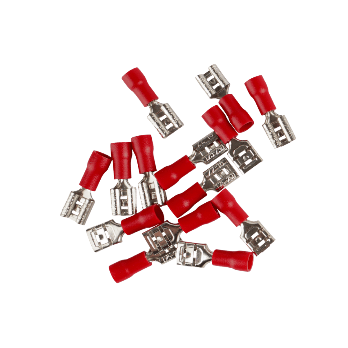 VoltFlow Female Blade Terminals 6.3mm 14 Piece