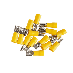 VoltFlow Female Blade Terminals 6.3mm 14 Piece