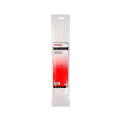 VoltFlow Premium Black & White Cable Ties Packs of 25