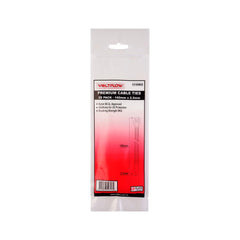 VoltFlow Premium Black & White Cable Ties Packs of 25