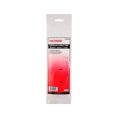 VoltFlow Premium Black & White Cable Ties Packs of 25