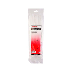 VoltFlow Premium Black & White Cable Ties Packs of 25
