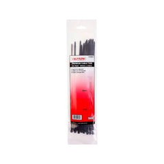 VoltFlow Premium Black & White Cable Ties Packs of 25