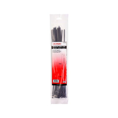 VoltFlow Premium Black & White Cable Ties Packs of 25
