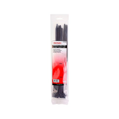 VoltFlow Premium Black & White Cable Ties Packs of 25